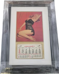 Original Marilyn Monroe Calendar "Golden Dreams", 1955