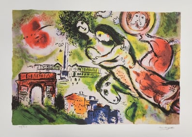 Marc Chagall, 'Romeo And Juliet', Facsimile