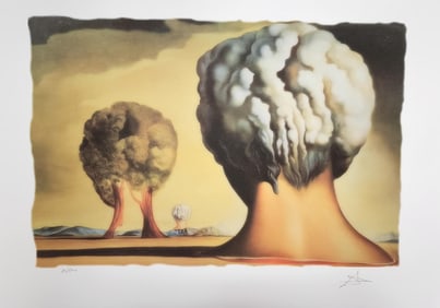 Salvador Dali, 'Three Sphinxes Of Bikini', Facsimile