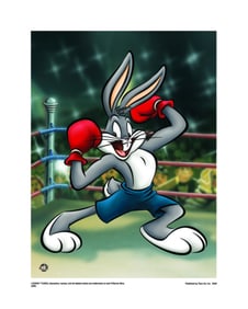 Warner Bros, Looney Tunes, Bugs Bunny, "The Boxer"
