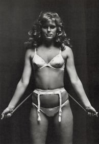 Helmut Newton, Patti Hansen, French Vogue, Paris, 1977