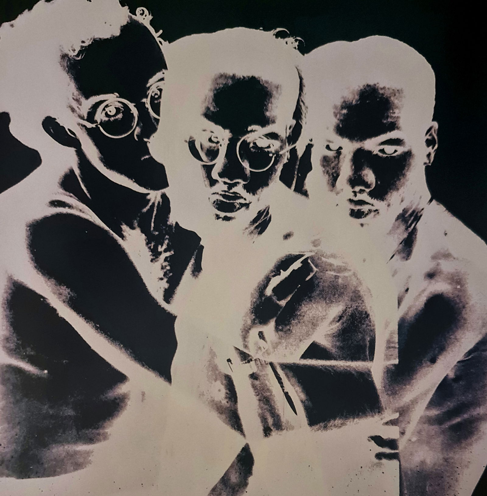 Andy Warhol, Keith Haring and Juan Dubose, 1983 (1 of 1)