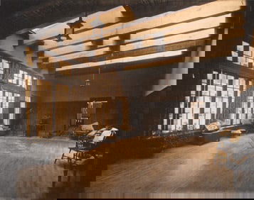 Edward S. Curtis, FIG. 41 [Interior of the Curtis Studio, Seattle, 1900