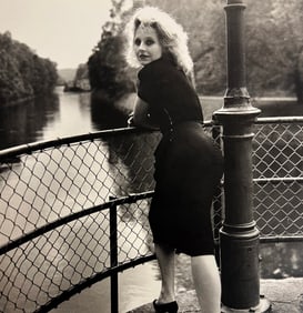 Helmut Newton, Hanna Schygulla, Munich, 1980