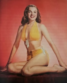 Marilyn posing in a bathing suit