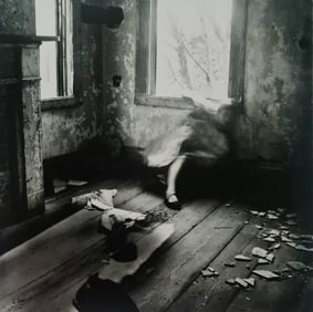 Francesca Woodman, House #3, Providence, Rhode Island, 1976