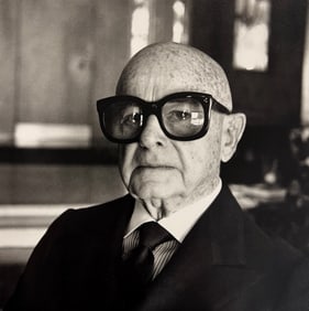 Helmut Newton, Irving (Swifty) Lazar, Beverly Hills, 1986