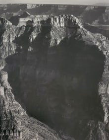 Ansel Adams, Grand Canyon from Point Sublime, Arizona, 1942