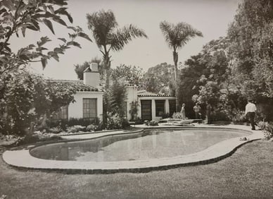 The house in Brentwood where Marilyn Monroe