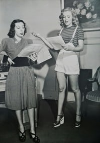 Marilyn Monroe on set for, 'Ladies of The Chorus' - 1