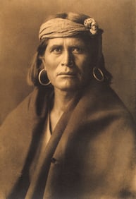 Edward S. Curtis, PLATE 13 A Walpi Man, 1900