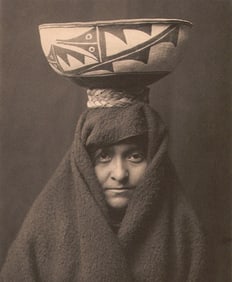 Edward S. Curtis, PLATE 15 A Zuni Woman, 1903