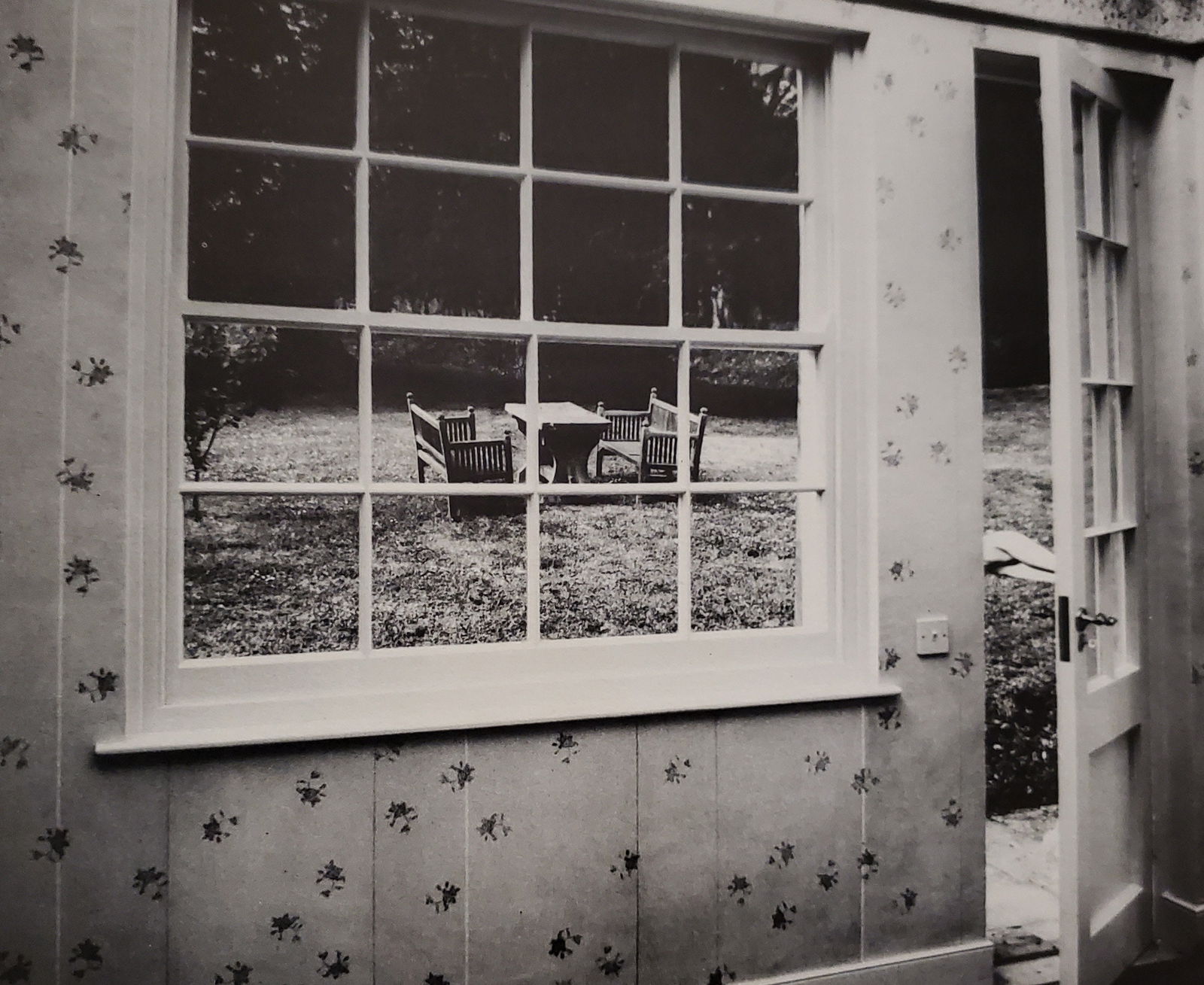 John Swannell, Nude in the Backyard, 1980's: Photographer: John Swannell was born in 1946. After leaving school at 16, he worked first as an assistant at Vogue Studios and then assisted David Bailey for four years before setting up his own studi