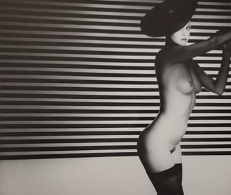 John Swannell, Nude Mime, 1980's