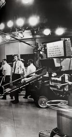 Phillipe Halsman, Set of Ed Sullivan Show, 1954