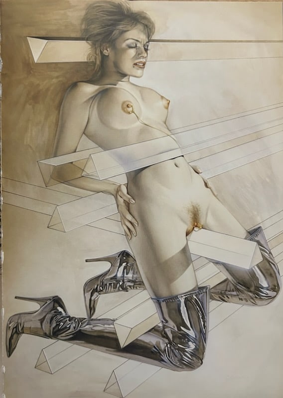 Hajime Sorayama "Untitled" Offset lithograph 2002 (1 of 1)