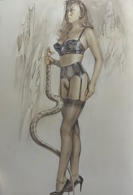 Hajime Sorayama "Untitled" Offset lithograph 2002