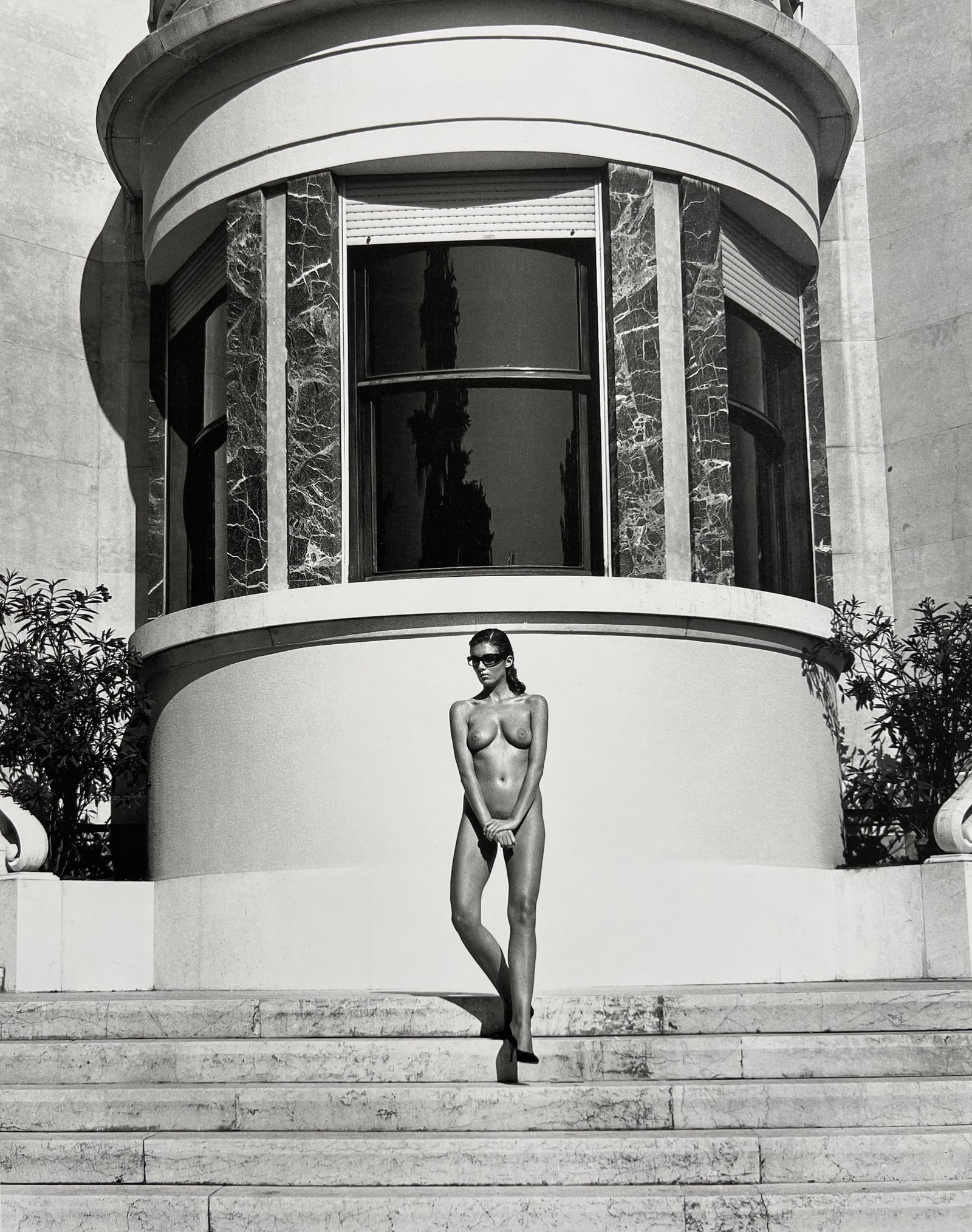 Helmut Newton, Big Nudes, 1981 - 3: Photographer: Helmut Newton (Germany, 1920 - 2004) - best known for his erotically charged highly stylized images, Helmut Newton was one of the most influential fashion photographers of all time. Titl