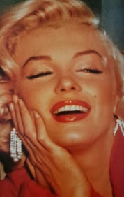 Marilyn Monroe, during the shooting of How to Marry a Millionaire, 1953