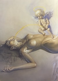 Hajime Sorayama "Untitled" Offset lithograph 2002