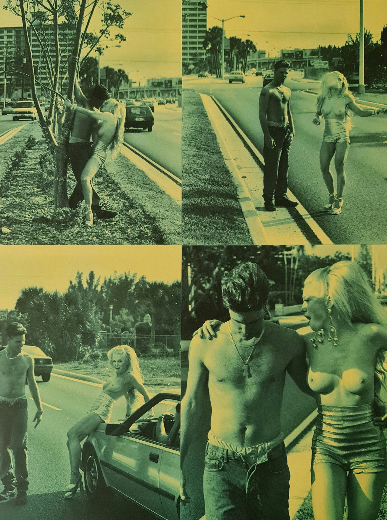 Madonna, Street Style Collage: Subject: Madonna, Street Style Collage Type Of Print: Fine Duotone Photo Engraving Date Of Print: 1992 Publisher: Warner Paper: Medium weight - satin/matte finish. Approximate Image Size: 10 x 14 inch