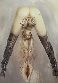 Hajime Sorayama "Untitled" Offset lithograph 2002