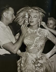 Marilyn Monroe, Getting ready for three performances of There's No Business Like Show Business,