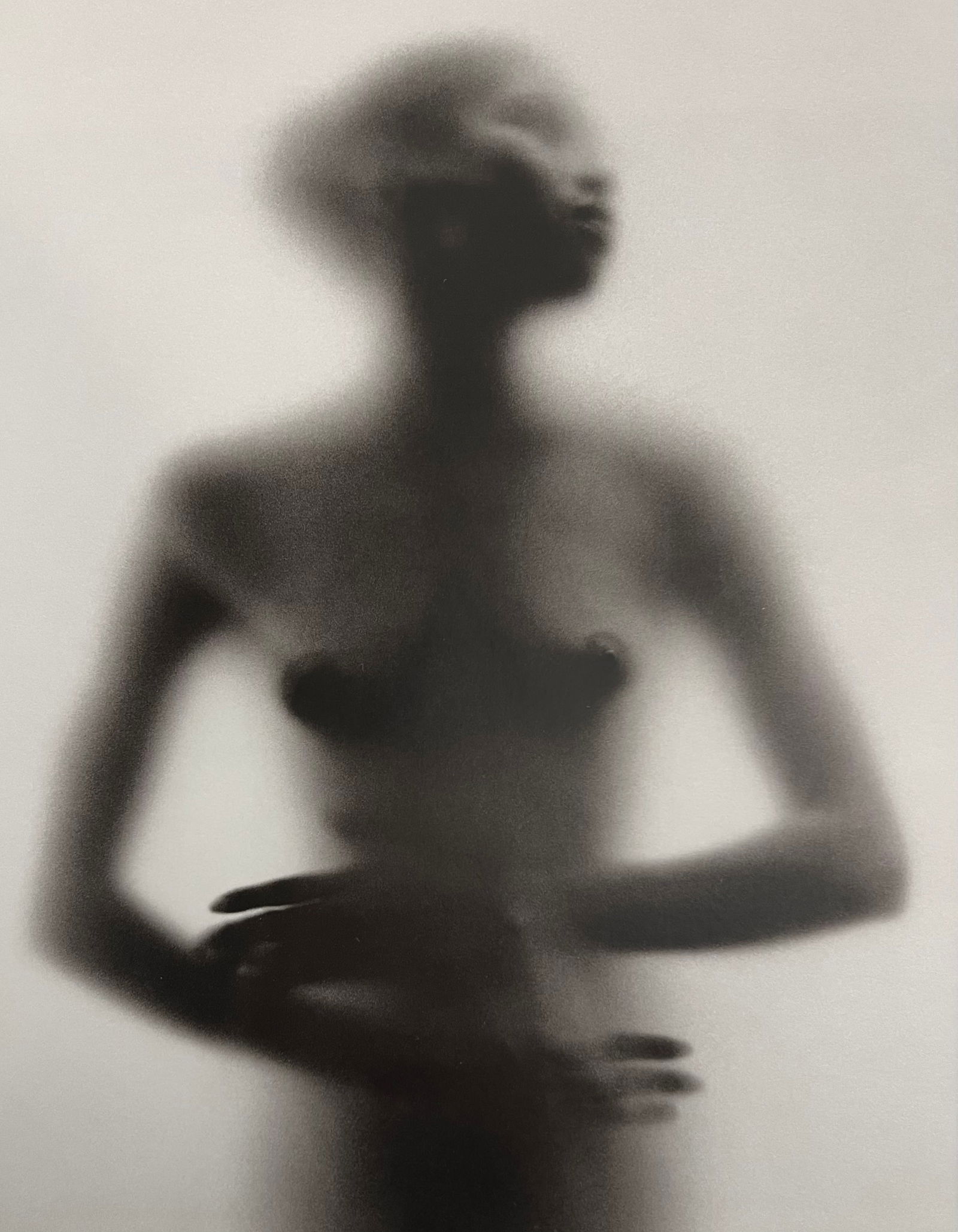 Ruth Bernhard, Veiled Black, 1974: Ruth Bernhard (1905-2006) was the daughter of Lucien Bernhard, a graphic designer known as "the father of the German poster." After studying for two years at the Berlin Academy of Art, she came to New