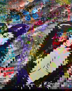 Jozza - Pop Art, 'Siri, Concealed Weapon', Original Acrylic On Canvas, 2024, 30"X24": Artist: Jozza Title: "Siri, CONCEALED WEAPON Year: 2024 Media: Original acrylic on canvas Size: 30x24 Inches Hand signed on the recto and signed "Jozza", Titled, Dated, and ID numbered on the verso,