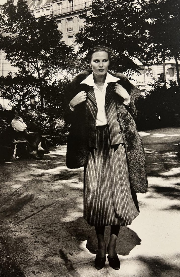 Helmut Newton, French Vogue, Paris, 1976: Photographer: Helmut Newton (Germany, 1920 - 2004) - best known for his erotically charged highly stylized images, Helmut Newton was one of the most influential fashion photographers of all time. Titl