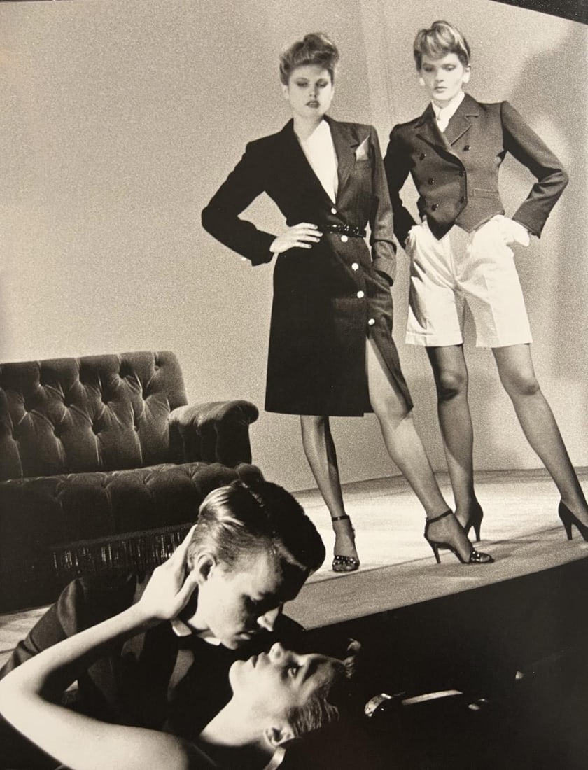 Helmut Newton, French Vogue, Paris, 1981: Photographer: Helmut Newton (Germany, 1920 - 2004) - best known for his erotically charged highly stylized images, Helmut Newton was one of the most influential fashion photographers of all time. Titl