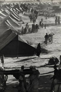 Henri Cartier Bresson, 1948 India Punjab Refugee Camp: Photographer: Henri Cartier-Bresson (French 1908 - 2004) - Internationally renowned photographic artist - widely considered the "father" of modern photojournalism. Subject/Title: Henri Cartier Bresson