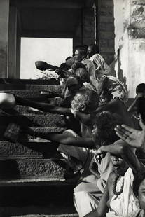 Henri Cartier Bresson, 1948 South India Poverty: Photographer: Henri Cartier-Bresson (French 1908 - 2004) - Internationally renowned photographic artist - widely considered the "father" of modern photojournalism. Subject/Title: Henri Cartier Bresson