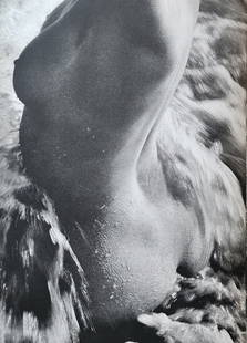 Lucien Clergue, 'Genese' 1973: Photographer: Lucien Clergue (France, 1934 - 2014) - renowned French photographer with a diverse body of work, he is perhaps best known for his dynamic female nude studies in and around water which