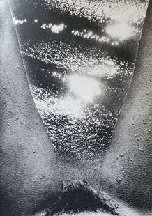 Lucien Clergue, 'Genese' 1973: Photographer: Lucien Clergue (France, 1934 - 2014) - renowned French photographer with a diverse body of work, he is perhaps best known for his dynamic female nude studies in and around water which