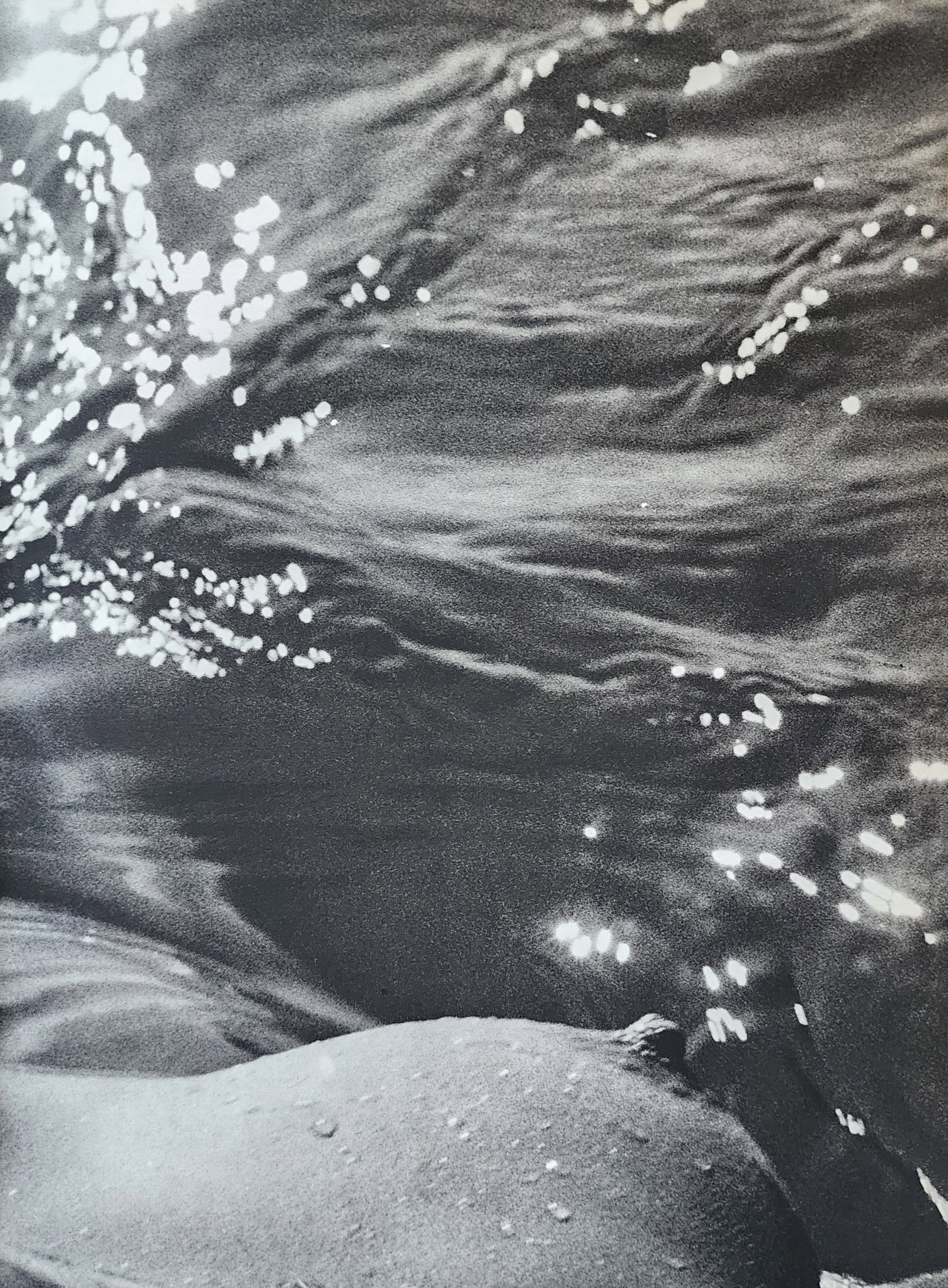 Lucien Clergue, 'Genese' 1973: Photographer: Lucien Clergue (France, 1934 - 2014) - renowned French photographer with a diverse body of work, he is perhaps best known for his dynamic female nude studies in and around water which of
