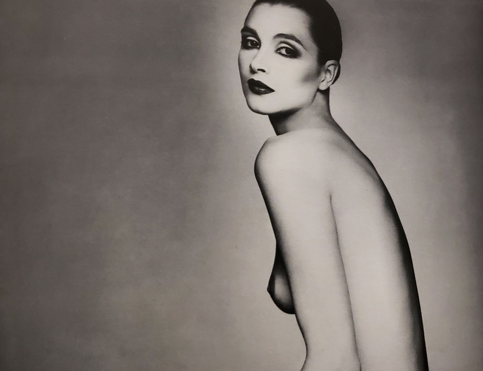 John Swannell, Female Nude, 1980's: Photographer: John Swannell was born in 1946. After leaving school at 16, he worked first as an assistant at Vogue Studios and then assisted David Bailey for four years before setting up his own studi