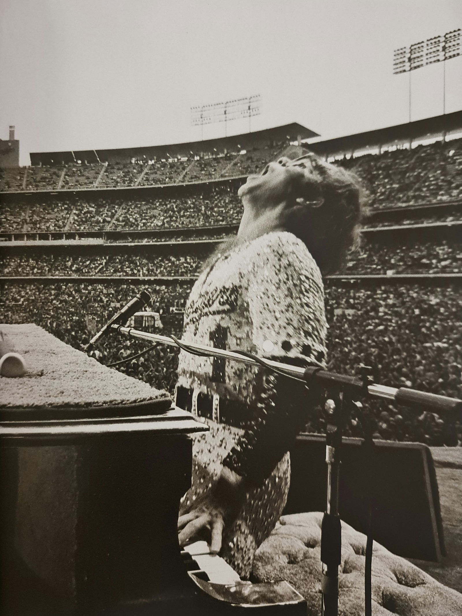 Terry O'Neill, Elton John At Dodger Stadium In Los Angeles, 1975 (1 of 1)