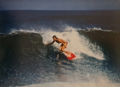 Leroy Grannis, Dale Dahlin, Haleiwa, 1972