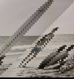 Leroy Grannis, Hermosa Beach, 1964: Photographer: LeRoy Grannis (1917-2011) captured the early surf lifestyle of Southern California unlike any other of his generation. Subject/Title: Hermosa Beach Date Of Negative: 1964 Type Of Print: