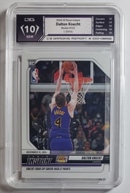 Dalton Knecht Panini Rookie Gem Mint 10