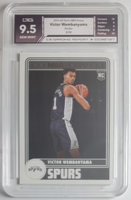 Victor Wembanyama Rookie Card Gem Mint 9.5