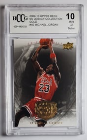 Michael Jordan Legacy Collection Beckett 10 Mint