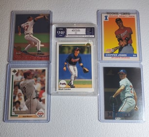 Atlanta Braves Baseball Card Lot #1