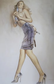 Hajime Sorayama 'Untitled' 2002 offset lithograph