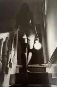 Jeanloup Sieff, Nude In A Stair, Paris, 1979
