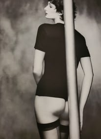 John Swannell, Lady with Pole, 1980s