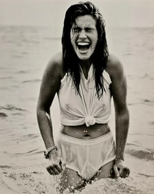 HERB RITTS, Julia Roberts, Malibu, 1990