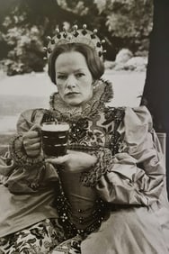 Terry O'Neill, Glenda Jackson At Lunch-Time During The Filming Of Mary Queen Of Scots, Shepperton