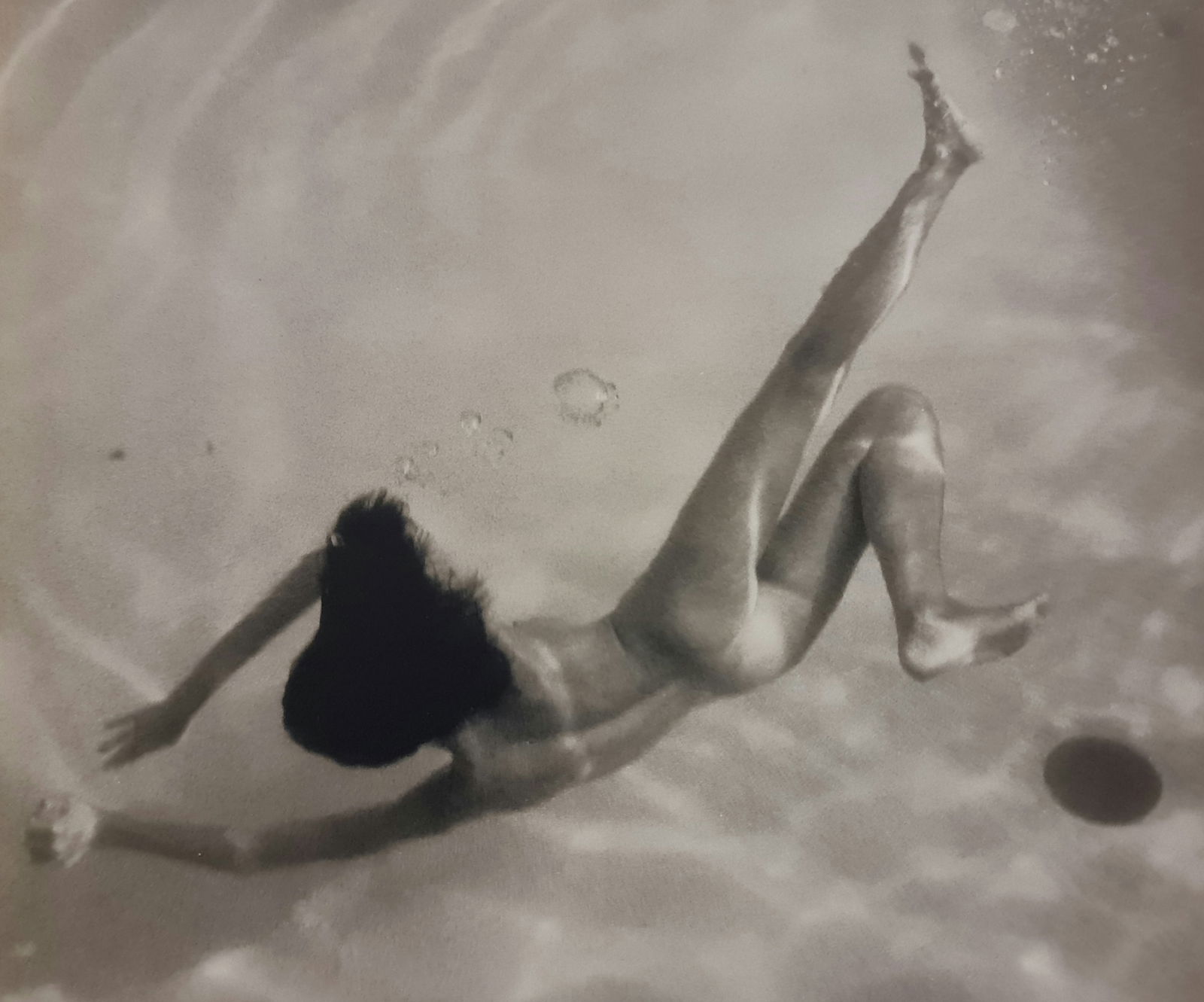 Michel Compte, Hollywood pool and Mediterranean, 1994: Photographer: Michel Comte (born 19 February 1954) is a Swiss artist, filmmaker, fashion and portrait photographer. Subject/Title: Frida Kahlo Date Of Negative: 1994 Type Of Print: Sheet Fed Photograv